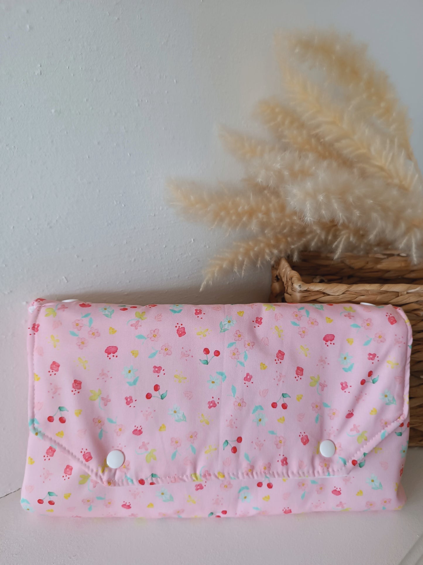 Le matelas à langer nomade - Cerise